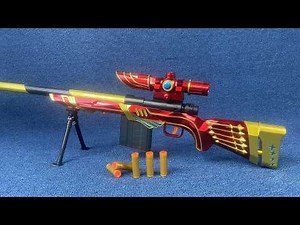 [Toy Gun ASMR] 🔫 M24 Toy Sniper REVIEW — 300FT Range or CAP? | ASMR Unboxing 🔇 No Talking