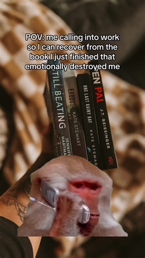 I need a full 24 hours to process and recover 🫠 #booktokfyp #bookishhumor #booksthatmademecry #bookworm #emotionalbooks #ravenhoodseries #weloverainydaysdontwebaby