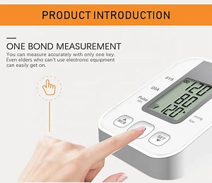 [Hot Item] Full Automatic Digital Sphygmomanometer Blood Pressure Meter a Blood Pressure Monitor