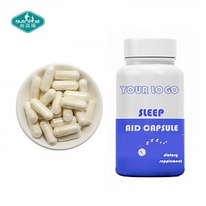 [Hot Item] Bespoke Formulation Sleeping Aid Supplement Relax and Recovery 5-Htp GABA Vegan Capsule