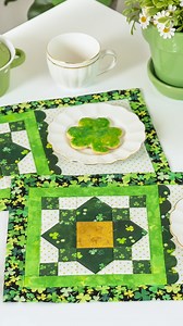 1.6K views · 65 reactions | A cup of hot tea, a plate of fresh cookies, a homemade seasonal placemat - these simple elements make it so easy to enjoy the present moment with someone you care about! Watch the March Tutorial & Shop the Kit: https://www.shabbyfabrics.com/p168736 Cookie Recipe: https://www.shabbyfabrics.com/free-downloads-and-video/668 | Shabby Fabrics | Facebook