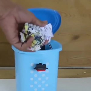 Smart Dustbin using Arduino..... Full detail and code click the link below 👇👇👇👇 https://techatronic.com/smart-dustbin-with-arduino-step-by-step-guide/ | Adnan Ansari