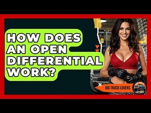 How Does An Open Differential Work? - Big Truck Lovers