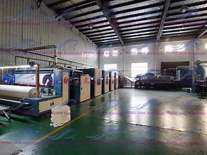 [Hot Item] Industrial Fireproof Non Woven Fabric Making Machine/Heating Resistant Material Production Line Fireproof Wadding Made by Needle Punching