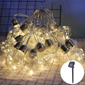 [Hot Item] Solar Edison Vintage Bulb String Lights for Deck Yard Tents Party Decor