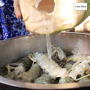16K views · 165 reactions | Yummy cooking Mantis Shrimp with coconut recipe | Skill IDEA | Facebook