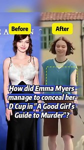 How Emma Myers Concealed Her D Cup in A Good Girl’s Guide to Murder