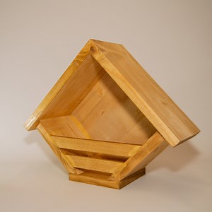 Handcrafted Pine Dove Nesting Box: Solid Construction - Etsy UK