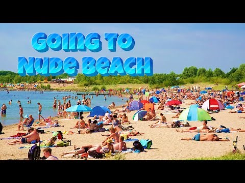 Nude beach in Germany | FKK | Summer vibe at beach | Student life in Germany | DE |