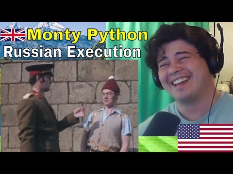 American Reacts Monty Python - Execution in Russia