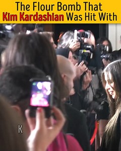 The truth behind the flour bomb that Kim Kardashian was hit with | Grow Up Dude