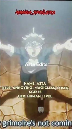 Asta Evolution The Goat(Black Clover)#asta