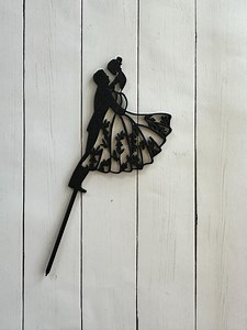 3D Printed Wedding Cake Topper – Custom Colors - Etsy