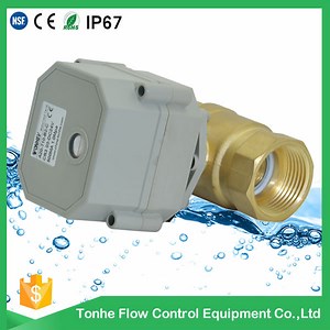 1 Inch Mini Motor Operated Motorized Electric Spring Return Motorized Ball Valve