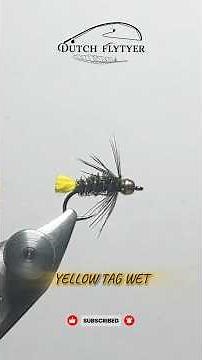 Yellow Tag Wet - Simple & Deadly! Fly Tying Tutorial | Short Easy Beginners Fly