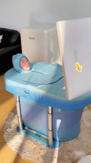 Introducing the innovative Folding Bath Bucket for adults - enjoy a relaxing soak with automatic heating feature. Compact, convenient, and stylish! 🛁✨ #BathBucket #RelaxationEssential #SelfCareRoutine #InnovativeDesign #HomeSpaExperience | Smart Home Gadgets