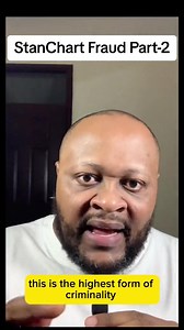 We continue serializing the fraudulent practices at #stanchart #standardchartered where a local enterprise was maliciously flagged at the Credit Reference Bureau (CRB) for error deliberately instituted by the bank. This is an advisory to all to stay vigilant and if possible, avoid taking loans until legal measures are enacted. | Francis Gaitho