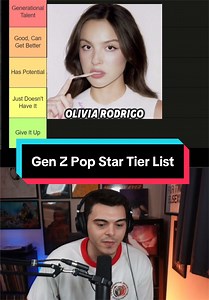 Gen Z Pop Star Tier List: Top Pop Artists Ranked
