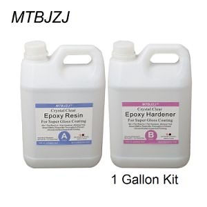 [Hot Item] Sellado de Resina Epóxica Transparente para Barra Superior 1 Kit de Galón