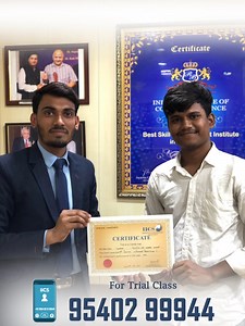 IICS is proud to distribute certificates to our esteemed recipients!...