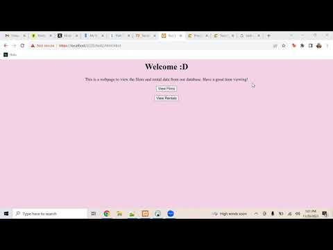 Making Web Pages to Display Database Data into HTML Tables