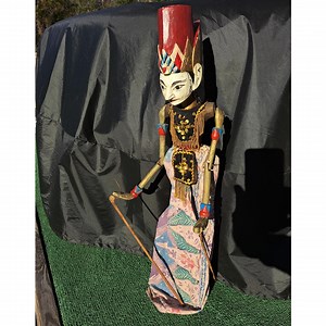 Wayang Golek “bayi” Javanese Rod Puppet in Traditional Dress - Etsy