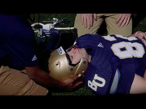 Football Helmet and Shoulder Pads Removal Skills Video