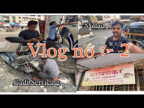 || NTROQ 125 SERVICING || NARAYANKAR DHOL TASHA STORE || ‪@Mumbaikar_lavesh25‬