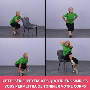 15K views · 173 reactions | Soyez en pleine forme à 60 ans et plus grâce à cet entraînement simple ! | Femme Heureuse | Facebook