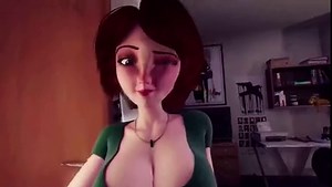 Sex Parody of Hottie Busty Step Aunt from Big Hero Six