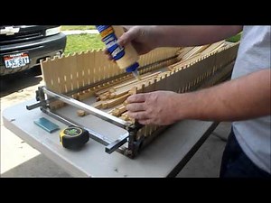 Bee Hive Frame Jig and Frame Assembly