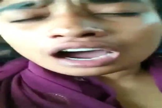 GF Pinned Down On Chair Getting Ruthlessly Fucked On Camera