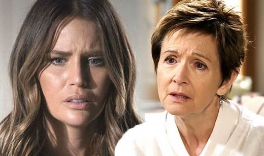 Neighbours: Elly Conway finds Aaron Brennan 'dirty dancing'