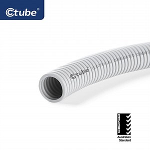 [Hot Item] Ctube UV Resistant PVC Pipe Flexible Electrical Hose Corrugated Conduit for Wiring