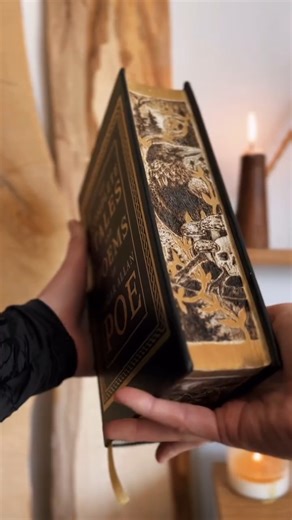 A kind of book burning you could get into. Pyrography Edgar Allan Poe by Court O'Reilly Hippie North #beautifulbizarre #woodburning #pyrography #woodburningart #pyrographyart #woodburningartist #pyrographyartist #bookart #bookstagram #edgarallanpoe | Beautiful Bizarre Magazine