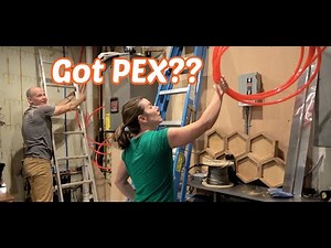 Radiant Floor Heating Install for Kitchen and Bathroom