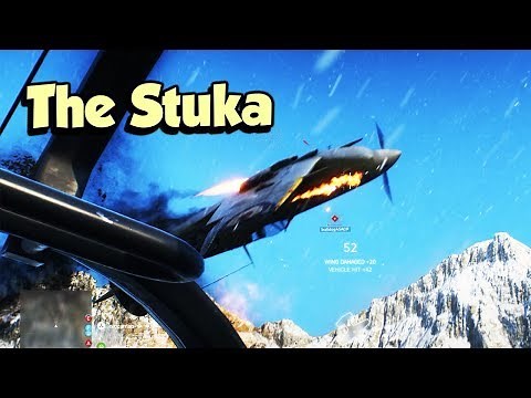BOMBING with THE STUKA - Battlefield 5 Closed Alpha