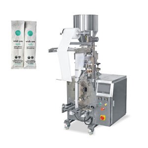 [Hot Item] Tablet Strip Tamarind Ton Bag Tube Ice Twist Two Lanes Vacuum Sealer Valve Port Vegetable Seed Granule Packing Machine