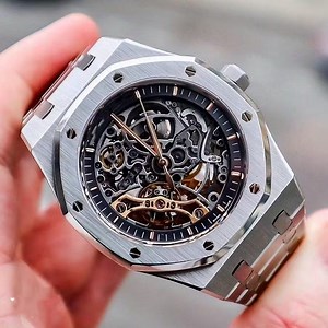 [Hot Item] Best Quality 1: 1 Super Clone Swiss Clock Ap Royal Oak Mechanical Offshore Series Fine Steel Hollow Bottom Men′ S Automatic Gift Watch