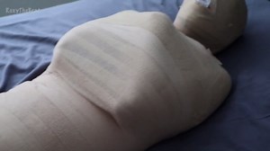 Roxy Mummification Tease and Denial