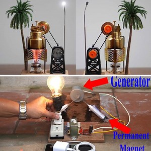 Creative Mini Steam Engine | DIY Garden | Facebook
