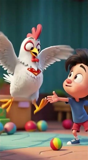 🐔😂 My Chicken Tried to Be a Superhero… It Was Hilarious! | Funny 3D Animation