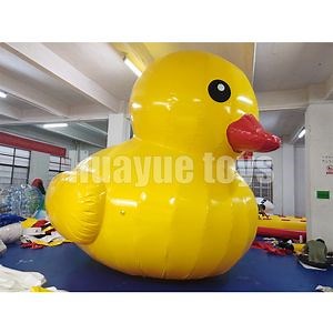 [Hot Item] Outdoor Cute 3m PVC Material Inflatable Floating Yellow Duck Big Yellow Rubber Duck Model
