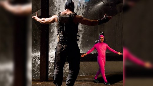 Bane vs. Pink Guy | Know Your Meme