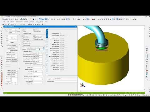 STATIC Equipment modelling in CAESAR II (Thermal displacement of nozzle)