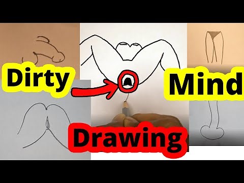 How Dirty Is Your Mind test 😂 | dirty #drawing test