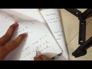 Lecture 24 Modulus of Negative Number