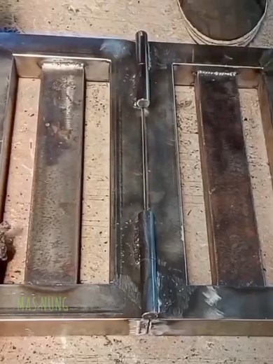 145K views · 1.1K reactions | installation of the strongest folding ladder hinges | Mas Nung | Facebook