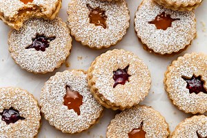 Classic Linzer Cookies with Jam (Make-Ahead Holiday Favorite)