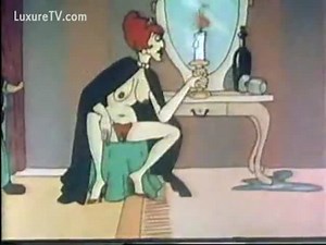 High-quality animated porn movie featuring a bodacious cougar nude